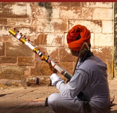 Rajasthani musician